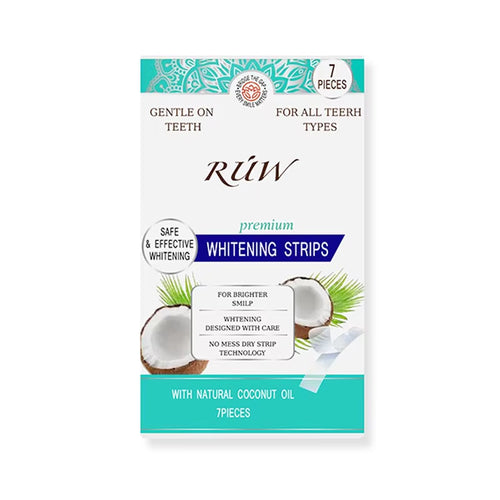 Whitening Strips, 7-Day Treatment (7 Packets - 2 Strips per Pack)- Enamel-Safe Strips for Sensitive Teeth - Non-Slip, Dry Strip